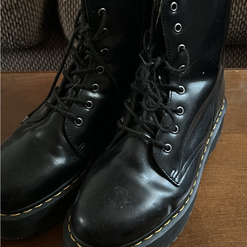 Black Combat Boots